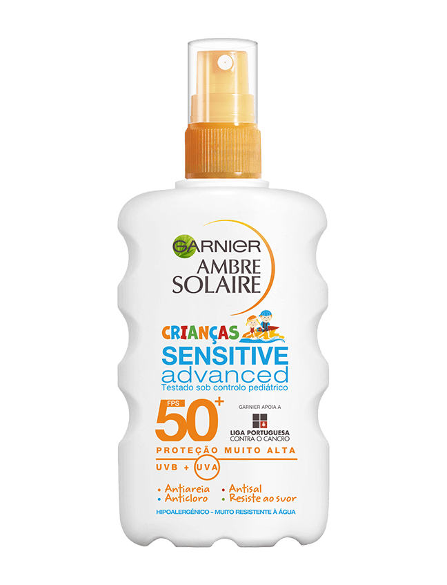Proteção solar Spray Sensitive Kids